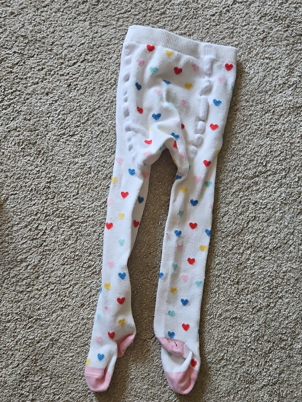 Hanna Andersson Tights, 18-24 Months, Hearts